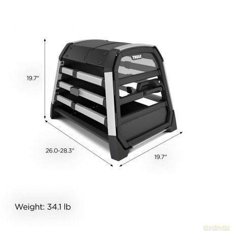 Thule - Allax Dog Crate XS 50x 50x 66-72cm