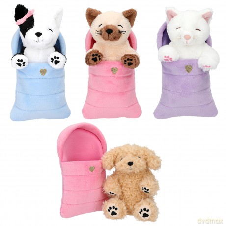 Topmodel - Plush Dogs or Cats In Sleeping Bag (0413146)