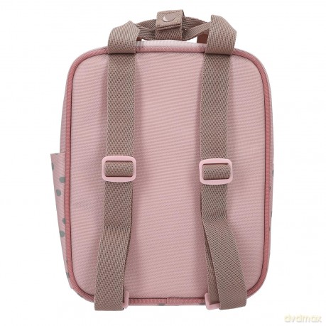Topmodel - TOPModel Backpack DOTS - rose with grey dots - Small