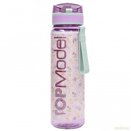 Topmodel - TOPModel Drinking Bottle BLOOMING KITTY - Purple - 650 ml