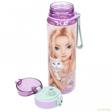 Topmodel - TOPModel Drinking Bottle BLOOMING KITTY - Purple - 650 ml