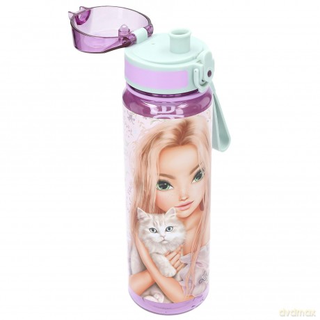 Topmodel - TOPModel Drinking Bottle BLOOMING KITTY - Purple - 650 ml