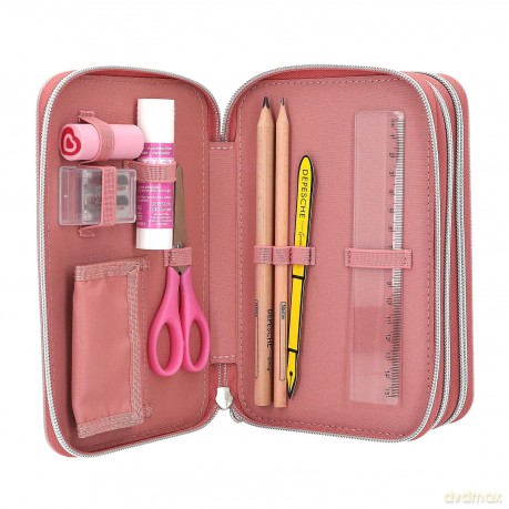 Topmodel - Triple Pencil Case - DOTS