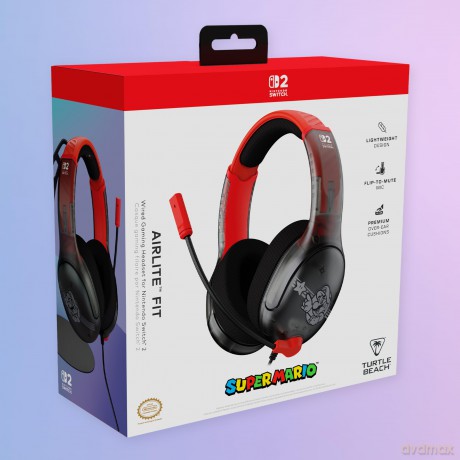 Turtle Beach - Airlite Fit Headset - Mario Star