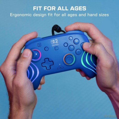 Turtle Beach - Wired Controller - Afterglow Wave (Blue)