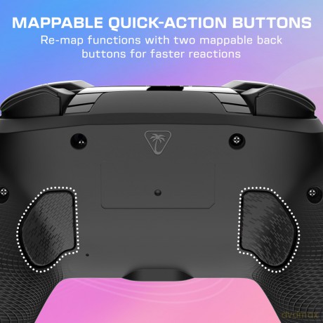 Turtle Beach - Wireless Controller - Afterglow Wave (Black)