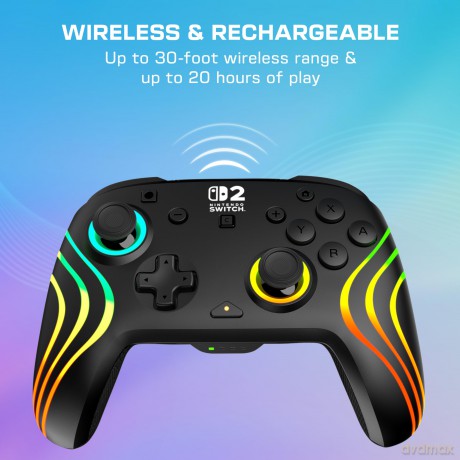 Turtle Beach - Wireless Controller - Afterglow Wave (Black)