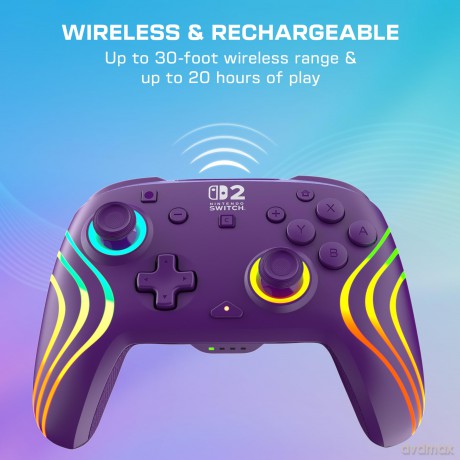 Turtle Beach - Wireless Controller - Afterglow Wave (Purple)