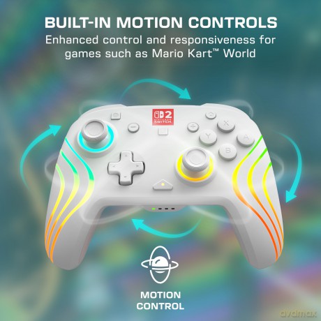 Turtle Beach - Wireless Controller - Afterglow Wave (White)