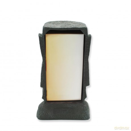 Winkee - Napkin Dispenser Moai Stone - Natural Stone Gray - Approximately 12 Inches Tall