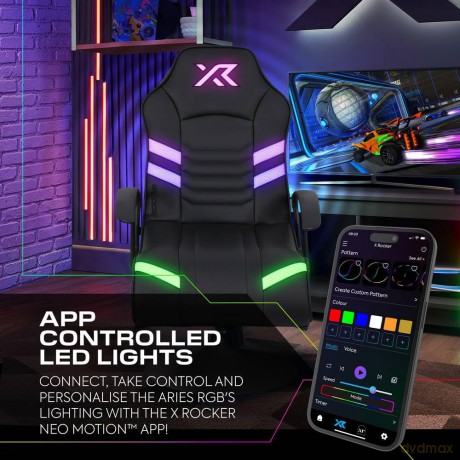 X-Rocker - Aries 2.1 Audio LED Console Gaming Chair (Junior)