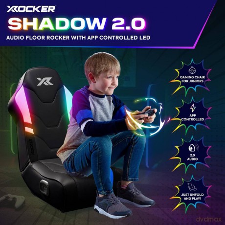 X-Rocker - Shadow RGB 2.0 Audio Floor Rocker (Junior)