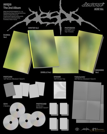 Aespa: The 2nd Album Lemonade (Acid Ver.) [CD]