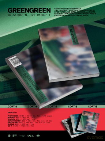 Cortis: Greengreen (Bridge Ver.) [CD]