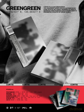 Cortis: Greengreen (Studio Ver.) [CD]