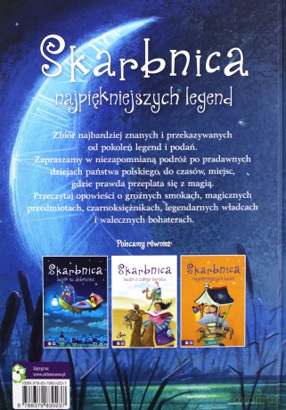 Skarbnica najpiękniejszych legend [KSIĄŻKA]