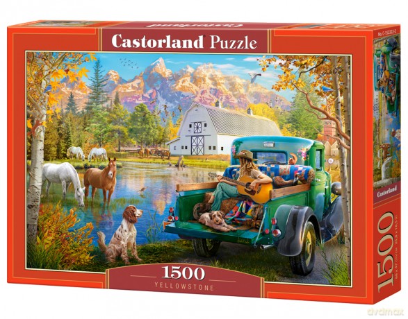 CASTORLAND 1500 el. Yellowstone [PUZZLE]