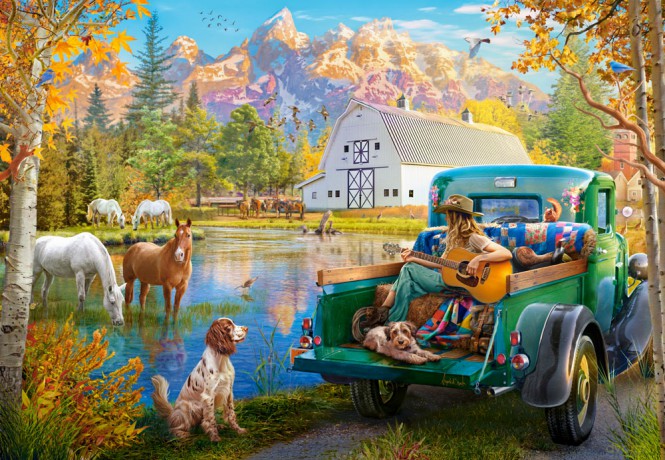 CASTORLAND 1500 el. Yellowstone [PUZZLE]