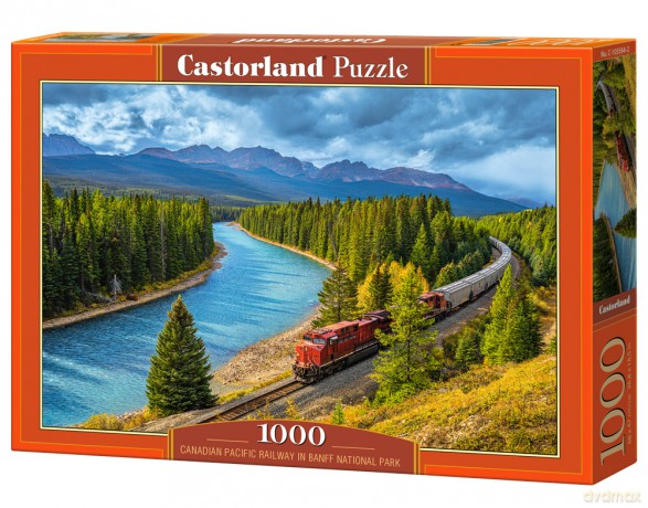 CASTORLAND 1000 el. Canadian Pacific Railway in Banff National Park [PUZZLE]