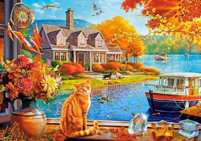 CASTORLAND 500 el. Crisp Fall View [PUZZLE]
