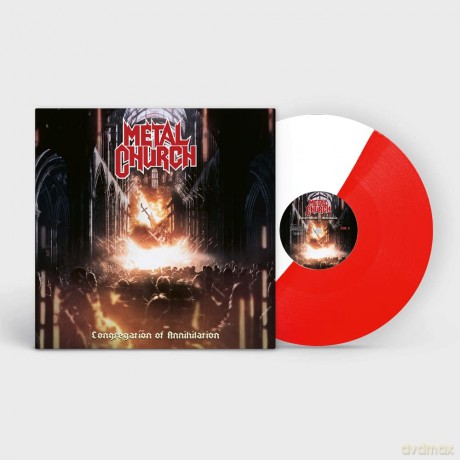 Metal Church: Congregation Of Annihilation (Red/White) [Winyl]