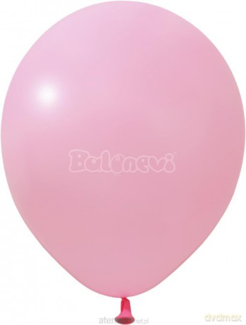 Balony lateksowe Pastel różowe 25 cm 100szt