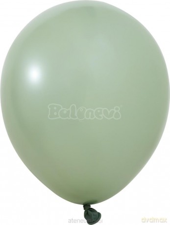 Balony lateksowe Pastel zgnitozielone 25 cm 100szt