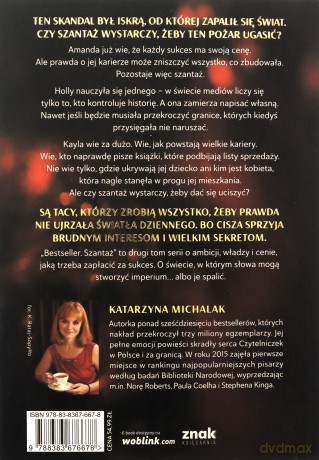 Bestseller (Tom 2) Szantaż - Katarzyna Michalak [KSIĄŻKA]