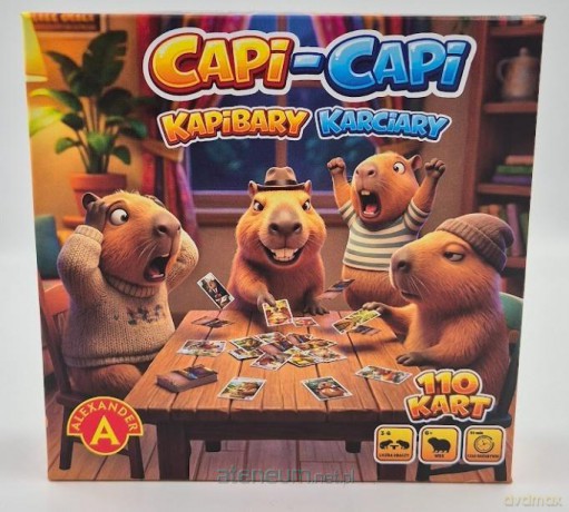 Capi-Capi Kapibary Karciary - gra karciana [KARTY]