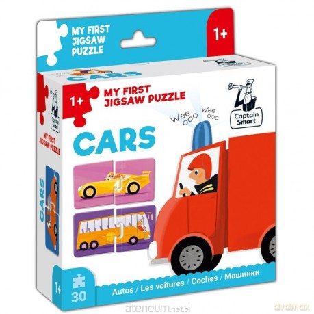 Captain Smart. Cars. My First Jigsaw Puzzle [GRA]