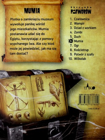 Skrzynka potworów. Mumia [KSIĄŻKA]