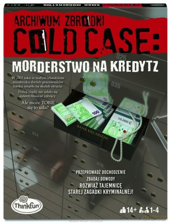 Cold case Archiwum Zbrodni: Morderstwo na kredyt [GRA PLANSZOWA]