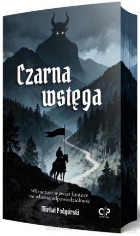 Czarna Wstęga (barwione brzegi) - Michał Podgórski [KSIĄŻKA]