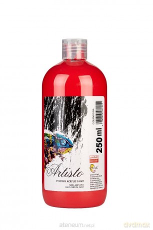 Farba akrylowa czerwona 250ml