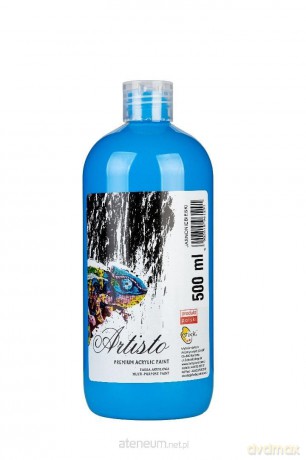 Farba akrylowa niebieska jasna 500ml