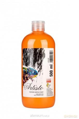 Farba akrylowa oranż 500ml