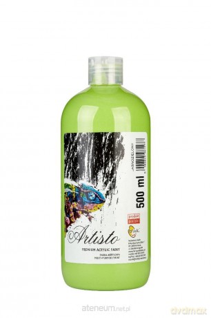 Farba akrylowa zielona jasna 500ml