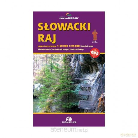 Słowacki Raj Mapa turystyczna 1:50 000