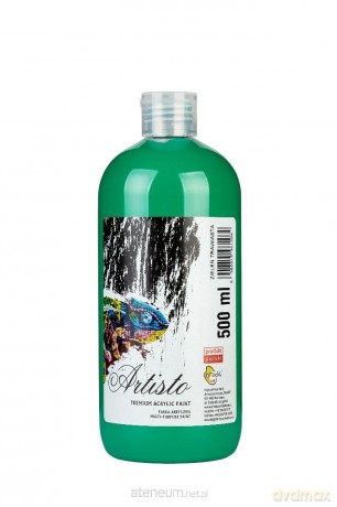 Farba akrylowa zielona trawiasta 500ml