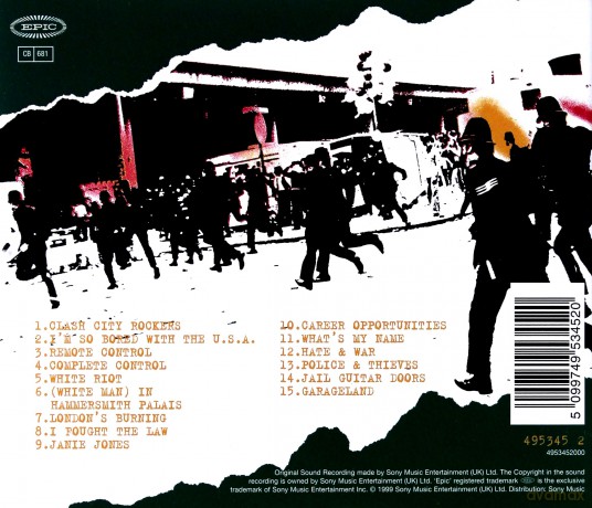 The Clash: The Clash (US Version) [CD]