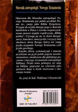 Słownik antropologii Nowego Testamentu [KSIĄŻKA]