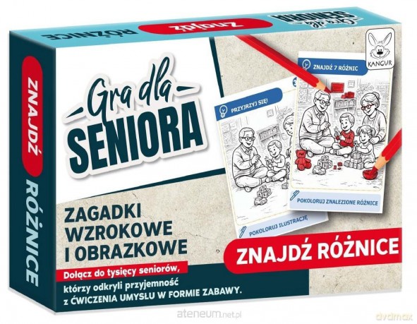 Gra dla Seniora. Znajdź Różnice [GRA]