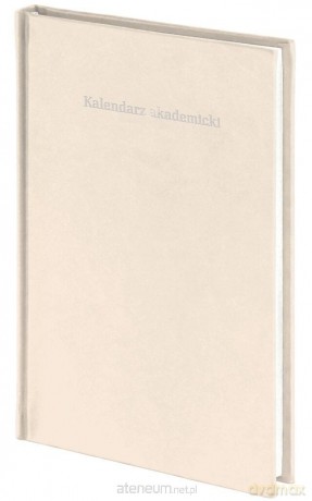 Kalendarz akademicki 2026/2027 A5 tyg. Pastel beż [KALENDARZ]