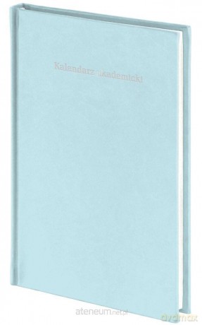 Kalendarz akademicki 2026/2027 A5 tyg. Pastel błękit [KALENDARZ]
