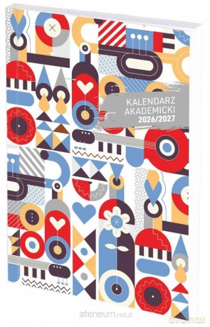 Kalendarz akademicki 2026/2027 A5 tyg. PCV Mozaika [KALENDARZ]