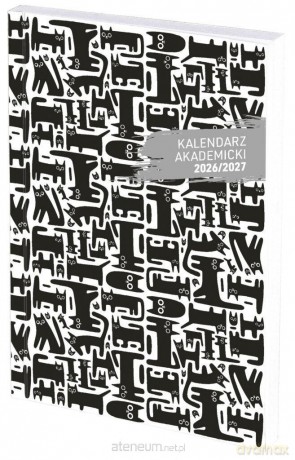 Kalendarz akademicki 2026/27 A5 tygodniowy PCV Koty [KALENDARZ]