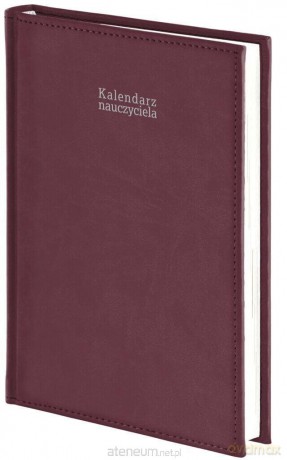 Kalendarz nauczyciela 2026/2027 A5 dz. Vivella bordo [KALENDARZ]
