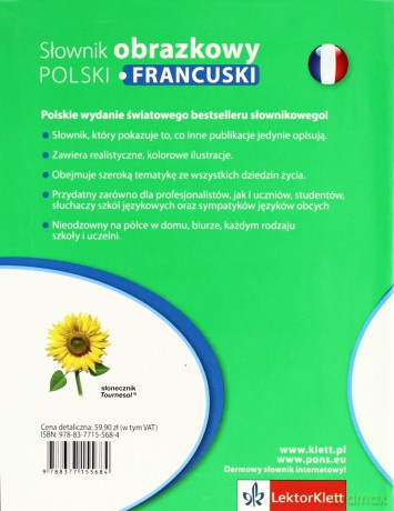 Słownik obrazkowy polsko - francuski PONS [KSIĄŻKA]