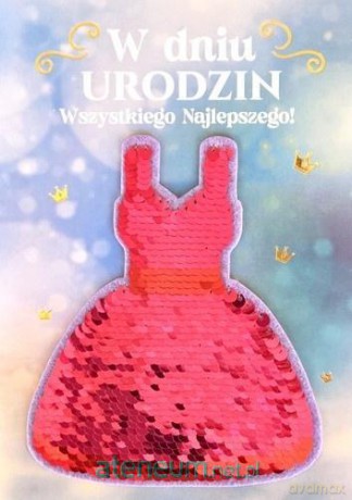 Karnet Urodziny Cekiny