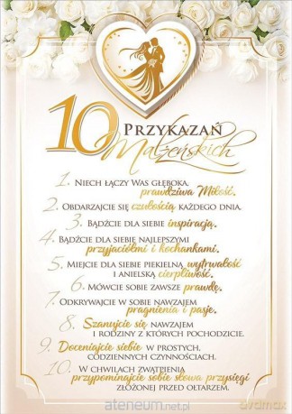 Kartka okolicznościowa Ślub